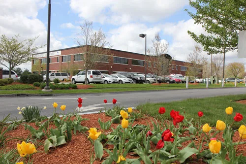 Dartmouth office exterior and parking